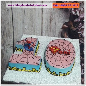 Bánh Sinh Nhật Chữ Cái & Số - RP57